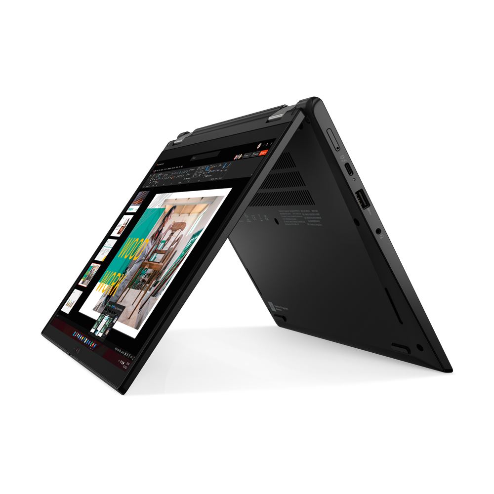 Lenovo ThinkPad L13 Yoga Hybrid (2-in-1) 13.3" - Touchscreen - Intel® Core i7-1355U - 16 GB LPDDR5-SDRAM - 512 GB SSD - Windows 11 Pro - Black