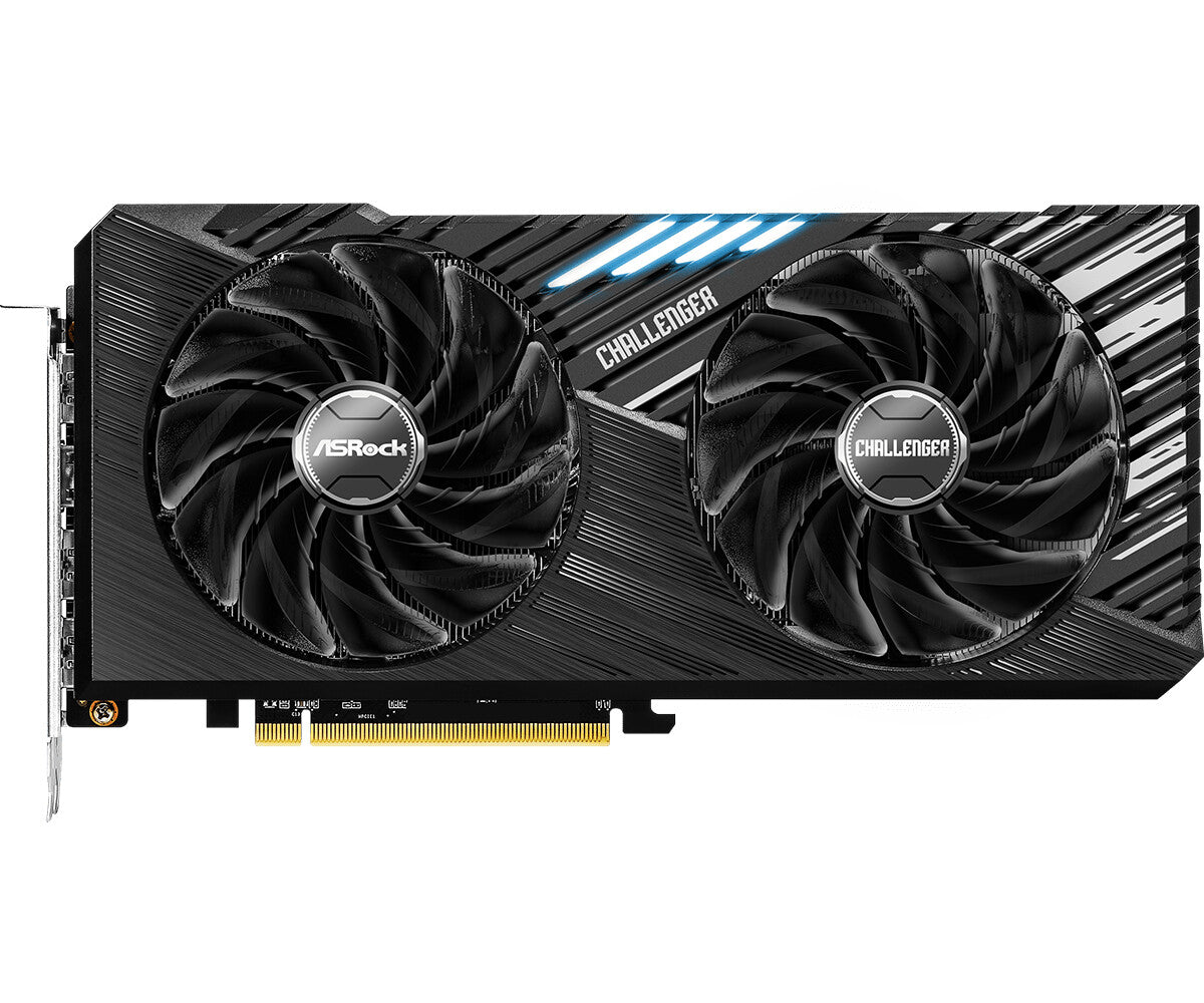Asrock Challenger - AMD 16 GB GDDR6 Radeon RX 7600 XT graphics card