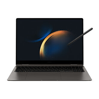 Samsung Galaxy Book3 360 Touchscreen Laptop - 40.6 cm (16") - Intel® Core™ i5-1340P - 16 GB LPDDR5-SDRAM - 512 GB SSD - Wi-Fi 6E - Windows 11 Pro - Graphite