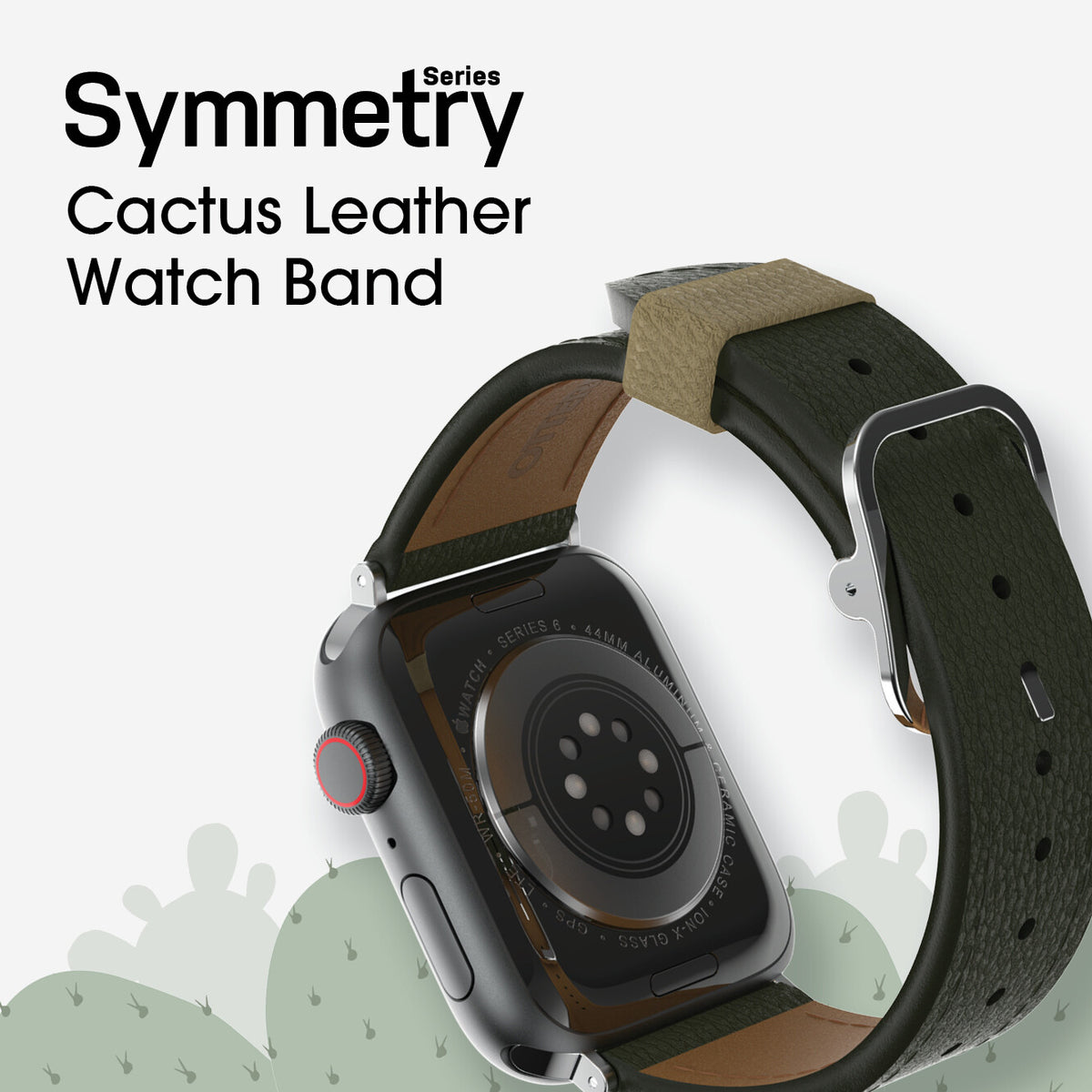 OtterBox Symmetry Cactus Series for Apple Watch 42/44/45mm in Cactus Grove