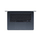 Apple MacBook Air Laptop - 38.9 cm (15.3") - Apple M3 - 16 GB RAM - 512 GB SSD - Wi-Fi 6E - MacOS Sonoma - Midnight