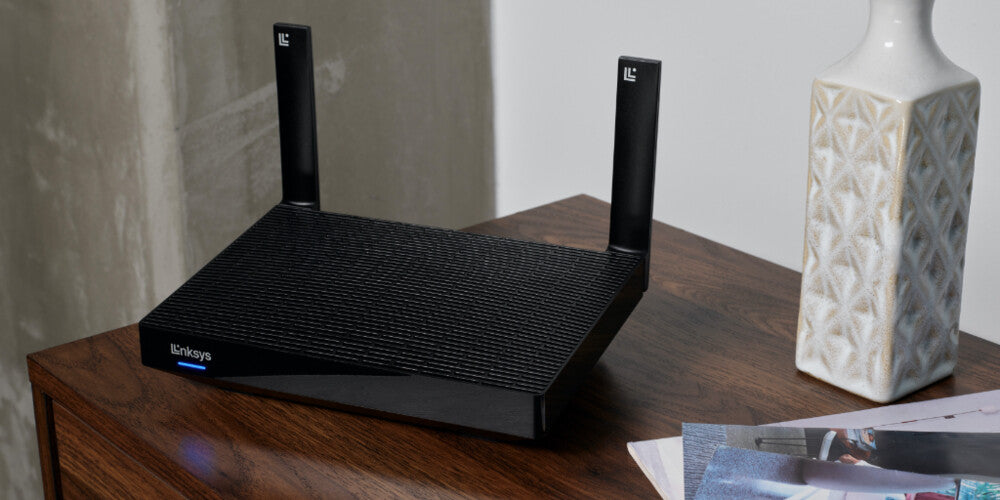 Linksys Hydra Pro 6 - Dual-band (2.4 GHz / 5 GHz) wireless router in Black