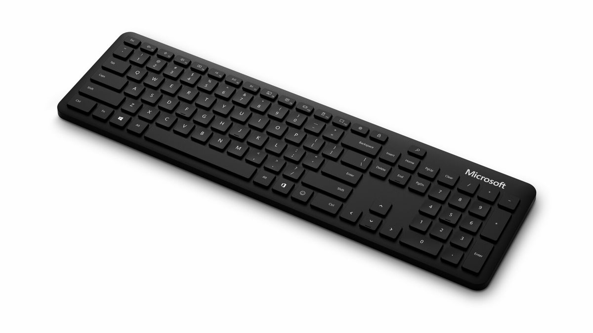 Microsoft Desktop Bundle - Bluetooth Wireless keyboard (QWERTZ German) & Mouse in Black