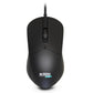Urban Factory Cyclee - Wired USB Type-A Optical Mouse in Black - 1,200 DPI