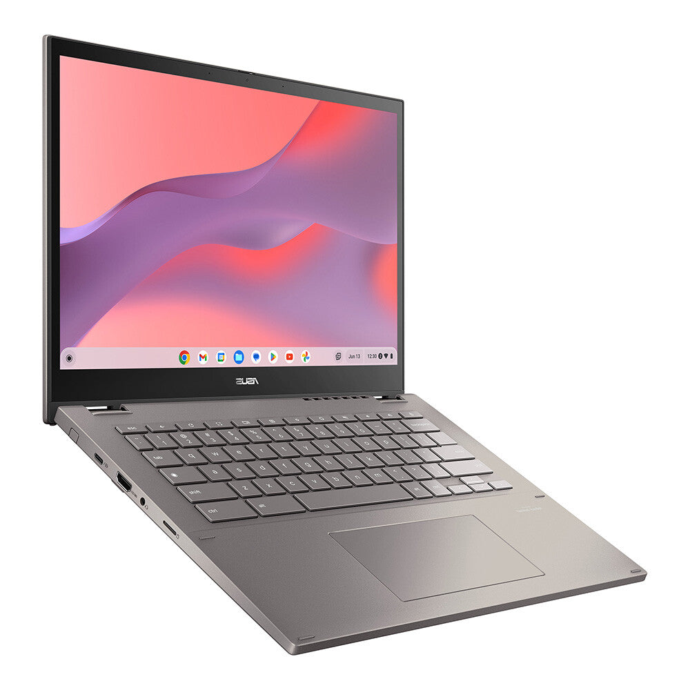 ASUS Chromebook CX34 Flip - 35.6 cm (14&quot;) - Touchscreen - Intel® Core™ i7-1255U - 8 GB LPDDR4x-SDRAM - 512 GB SSD - Wi-Fi 6E - ChromeOS - Grey