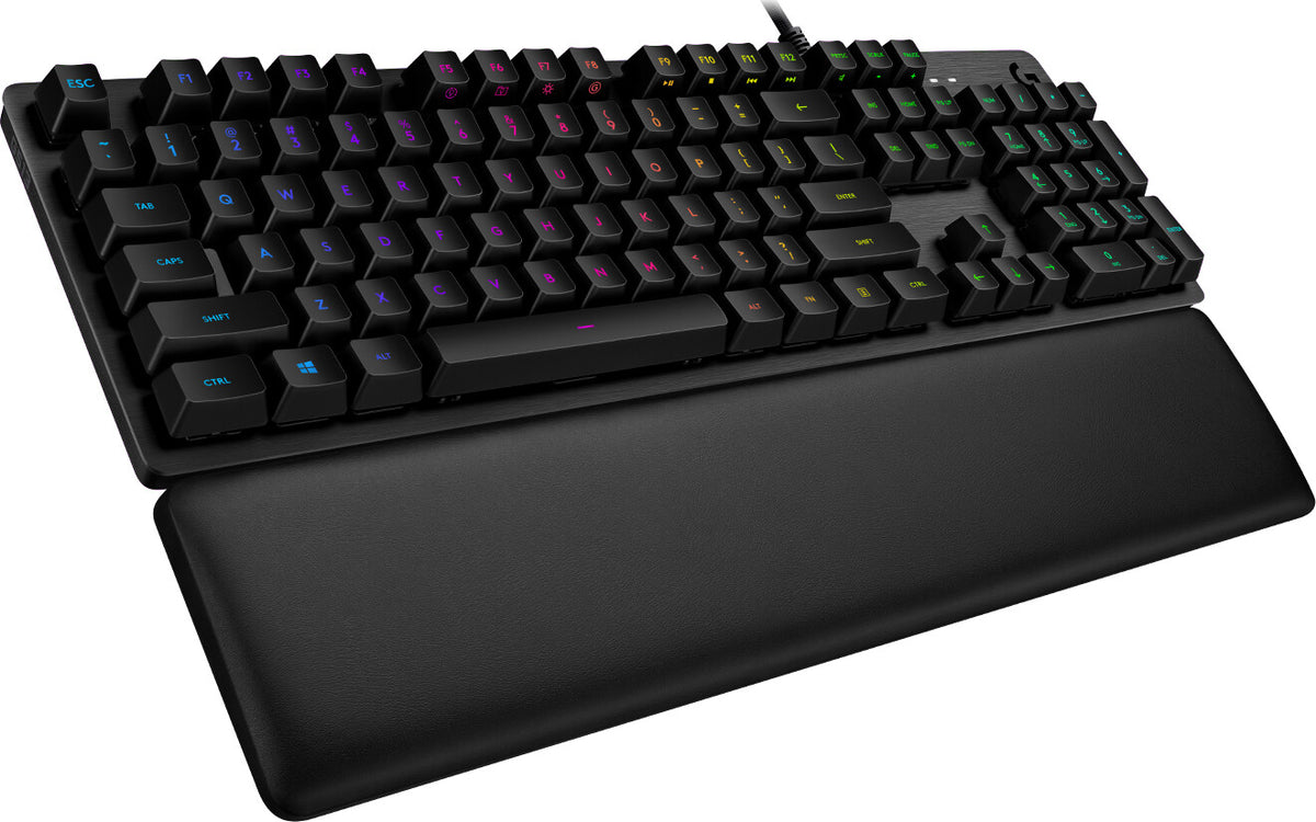 Logitech G - G513 CARBON LIGHTSYNC RGB - USB Wired RGB Mechanical Gaming Keyboard in Carbon (QWERTY UK)