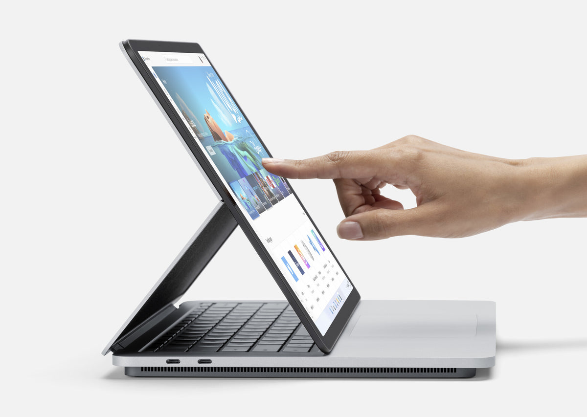 Microsoft Surface Studio Hybrid Laptop (2-in-1) - 36.6 cm (14.4") - Intel® Core™ i7-11370H - 32 GB LPDDR4x-SDRAM - 1 TB SSD - NVIDIA GeForce RTX 3050 Ti - Wi-Fi 6 - Windows 11 Home - Platinum