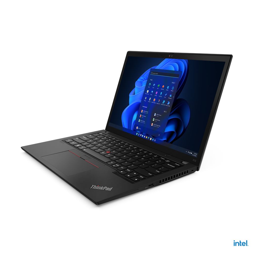 Lenovo ThinkPad X13 Gen 3 (Intel) i7-1260P Notebook 33.8 cm (13.3&quot;) WUXGA Intel Core i7 16 GB LPDDR5-SDRAM 512 GB SSD Wi-Fi 6E (802.11ax) Wi