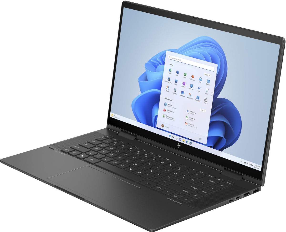 HP ENVY x360 Hybrid (2-in-1) - 39.6 cm (15.6&quot;) - Touchscreen - AMD Ryzen™ 5 7530U - 8 GB LPDDR4x-SDRAM - 512 GB SSD - Wi-Fi 6E - Windows 11 Home - Black