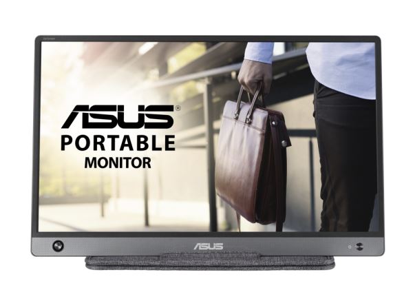 ASUS MB16AH computer monitor 39.6 cm (15.6&quot;) 1920 x 1080 pixels Full HD Black, Grey