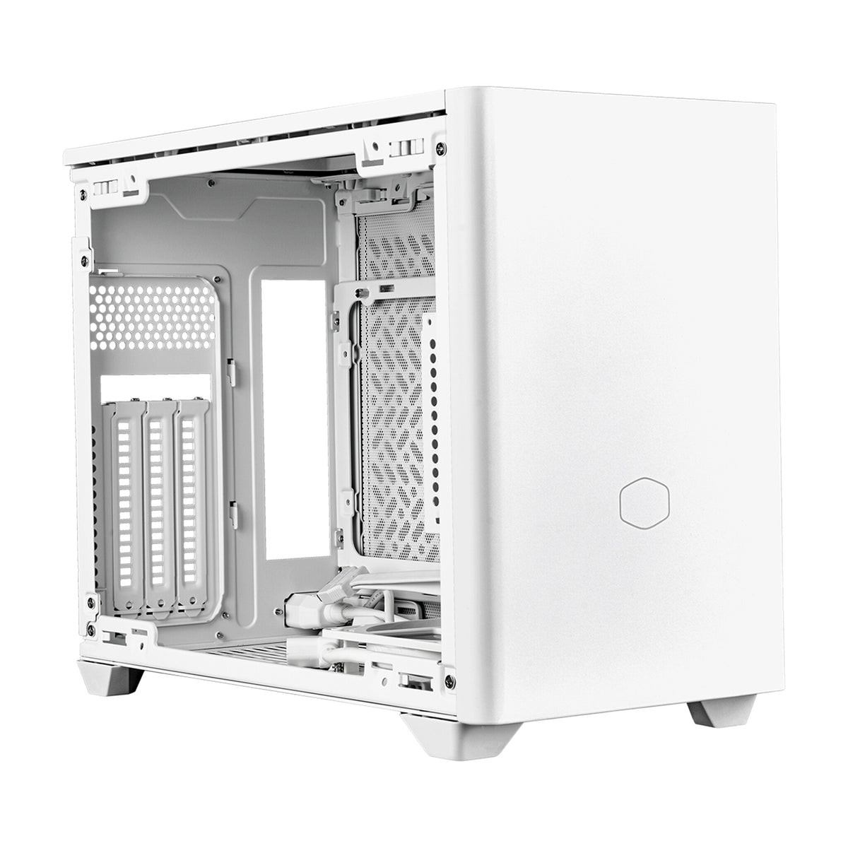 Cooler Master MasterBox NR200P V2 - Mini ITX Desktop Case in White