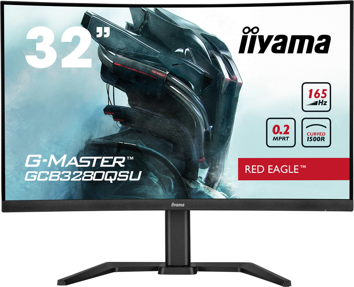 iiyama G-MASTER GCB3280QSU-B1 - 80 cm (31.5") - 2560 x 1440 pixels LED Monitor