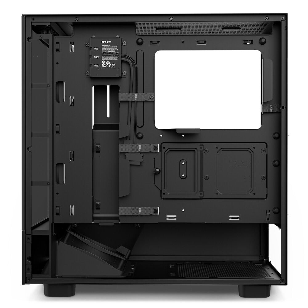 NZXT H5 Elite - ATX Mid Tower Case in Black / Transparent