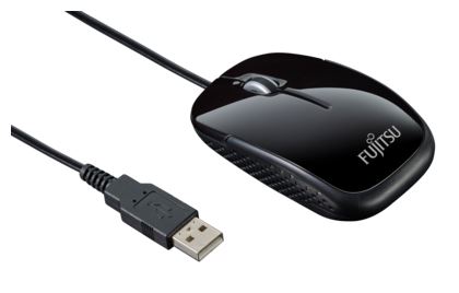 Fujitsu M420NB mouse Ambidextrous USB Type-A Optical 1000 DPI - Clove ...