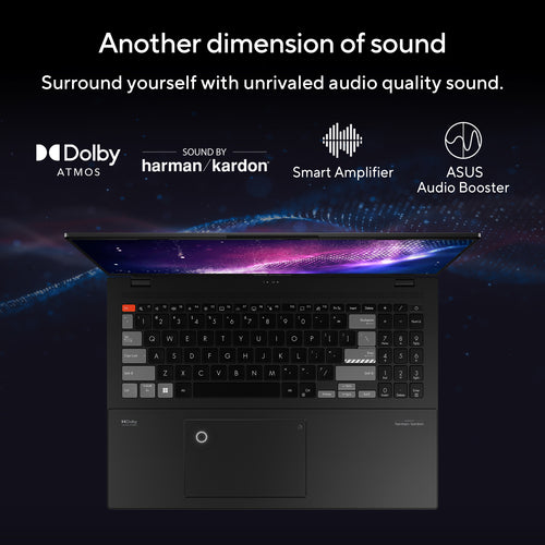 ASUS Vivobook Pro 16X OLED Laptop - 40.6 cm (16&quot;) - Intel® Core™ i9-13980HX - 32 GB DDR5-SDRAM - 1 TB SSD - NVIDIA GeForce RTX 4070 - Wi-Fi 6E - Windows 11 Home - Silver