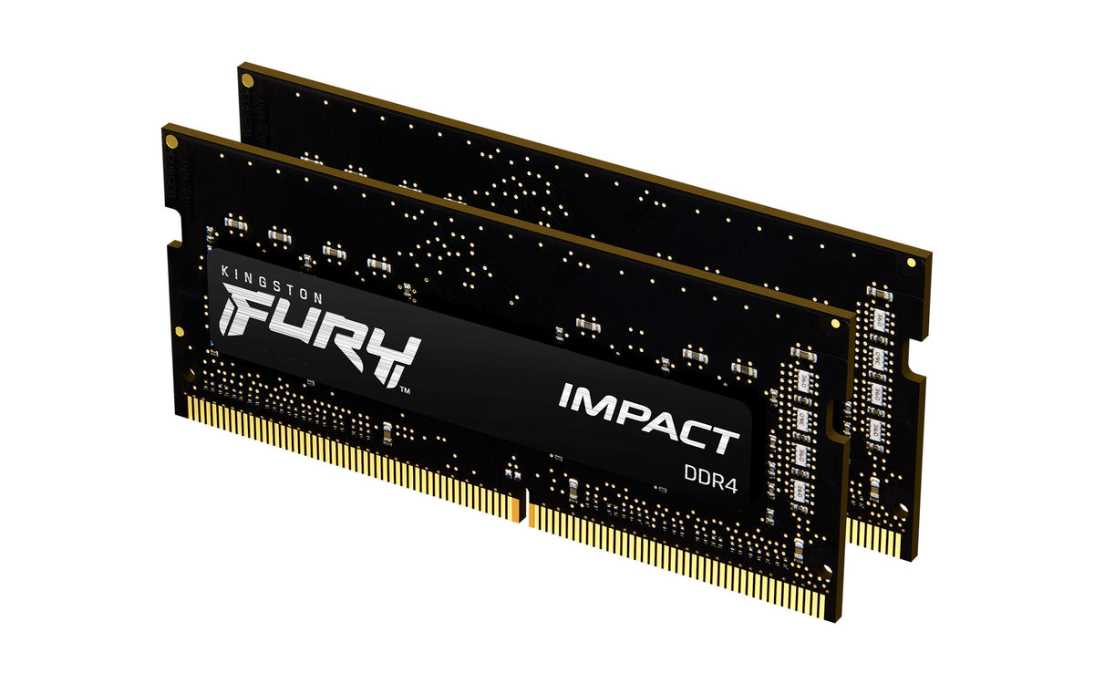 Kingston Technology FURY Impact - 32 GB 2 x 16 GB 3200MT/s DDR4 SO-DIMM memory module