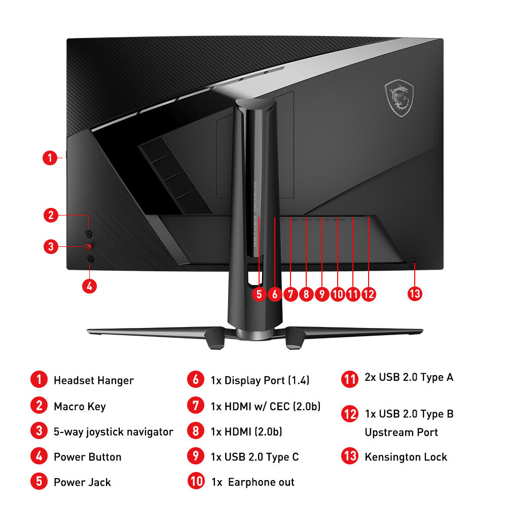 MSI MPG Artymis 274CP - 68.6 cm (27&quot;) - 1920 x 1080 pixels FHD Monitor