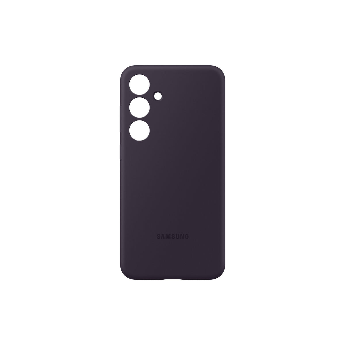 Samsung Silicone Case for Galaxy S24+ in Dark Violet