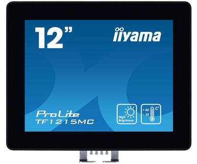 iiyama ProLite TF1215MC-B1 Computer Monitor 30.7 cm (12.1&quot;) 1024 x 768 pixels LCD Touchscreen Black