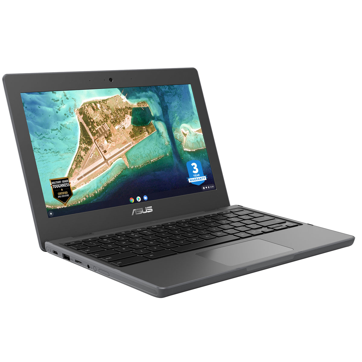 ASUS Chromebook CR1 - 29.5 cm (11.6") - Intel® Celeron® N4500 - 4 GB LPDDR4x-SDRAM - 64 GB eMMC - Wi-Fi 6 - ChromeOS - Grey