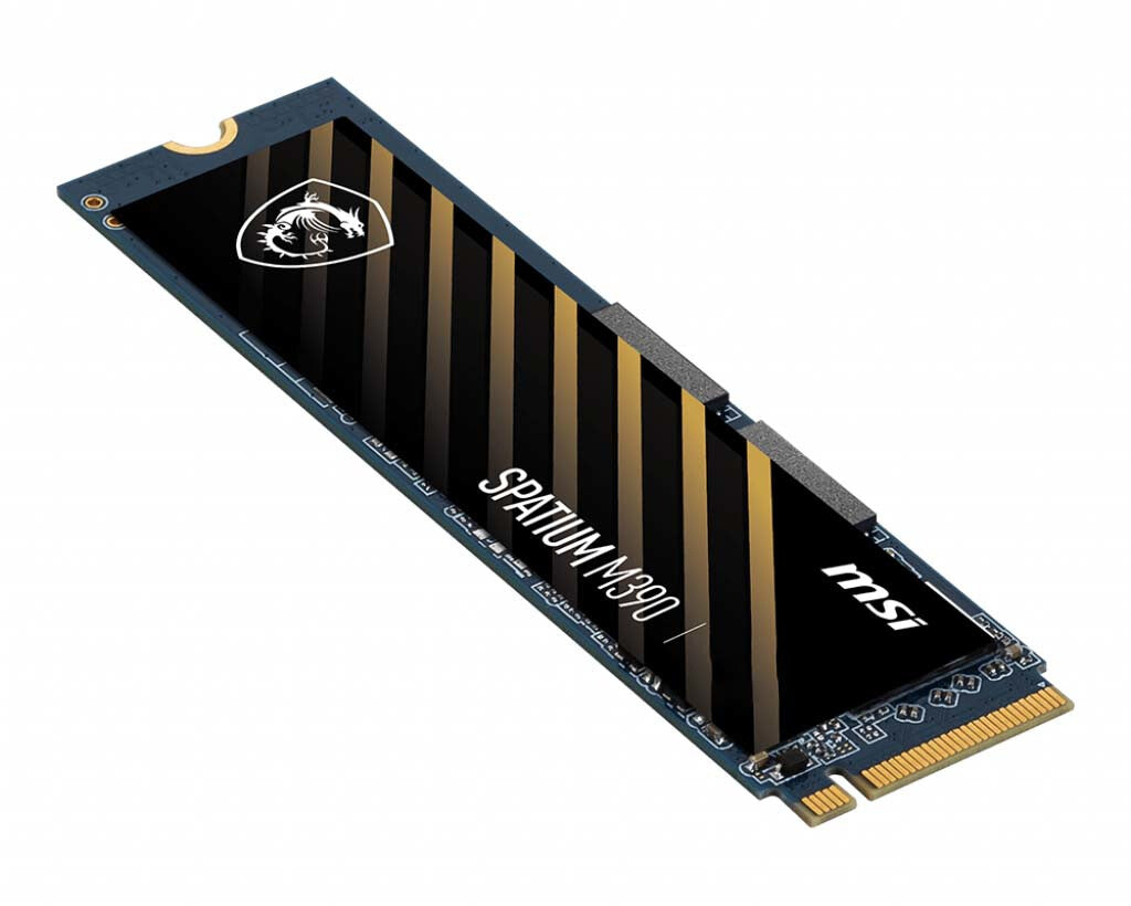 MSI SPATIUM M390 - PCI Express 3D NAND NVMe M.2 SSD - 500 GB