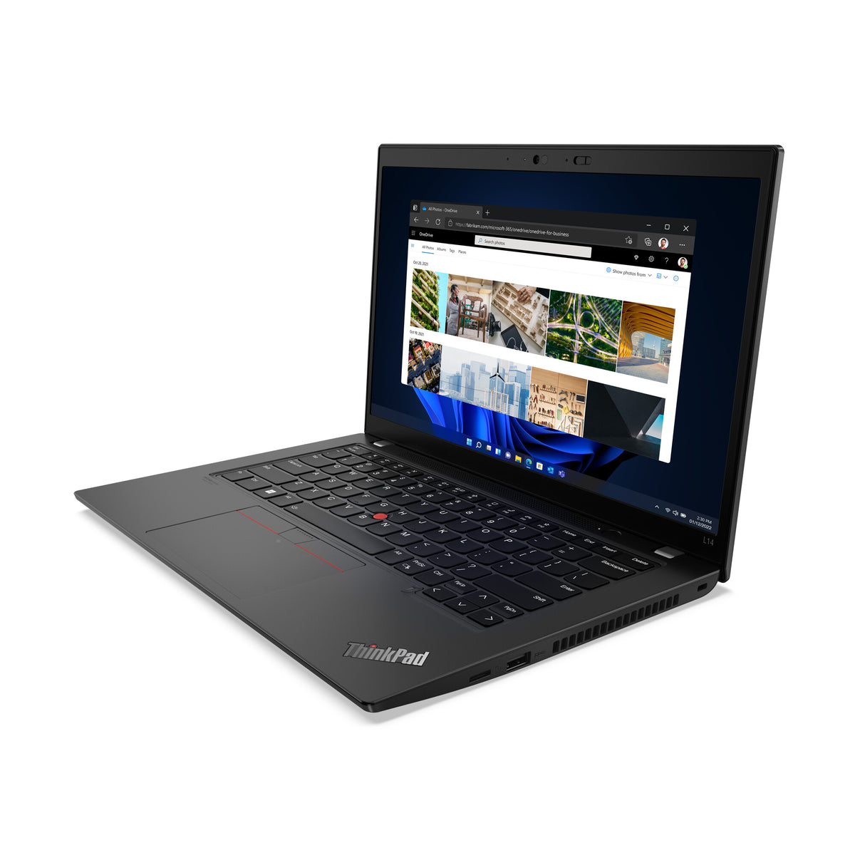Lenovo ThinkPad L14 Gen 3 Laptop - 35.6 cm (14") - Intel® Core™-i7-1255U - 16 GB DDR4-SDRAM - 512 GB SSD - Wi-Fi 6 - Windows 11 Pro - Black