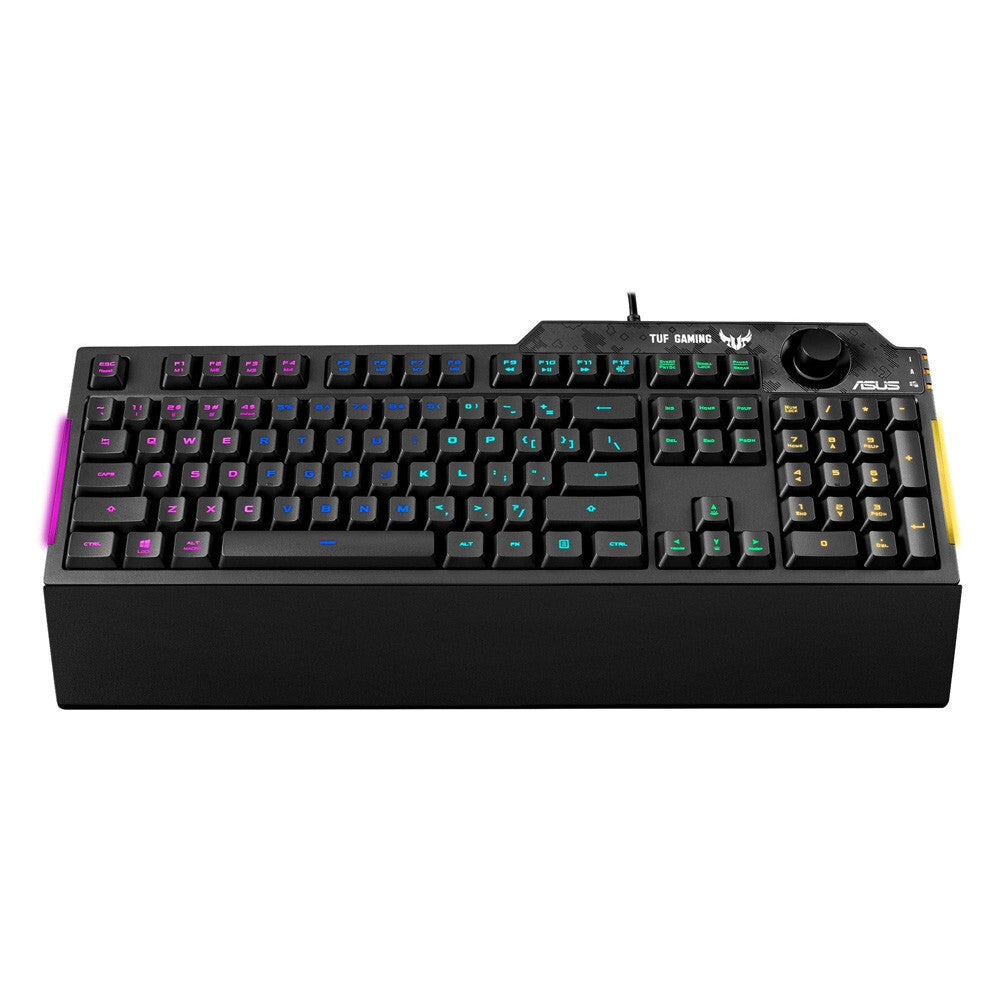ASUS TUF Gaming K1 RGB - USB Wired RGB Gaming Keyboard in Black