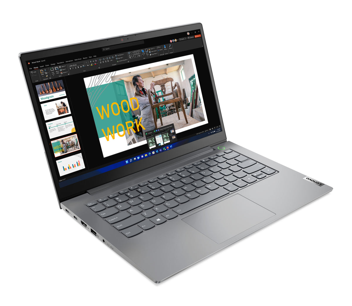 Lenovo ThinkBook 14 G4 IAP Laptop - 35.6 cm (14&quot;) - Intel® Core™ i7-1255U - 16 GB DDR4-SDRAM - 512 GB SSD - Wi-Fi 6 - Windows 11 Pro - Grey