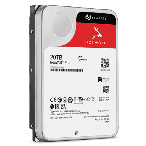 Seagate IronWolf Pro - Serial ATA III 3.5" Internal hard drive - 20 TB