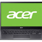 Acer Chromebook 514 - 35.6 cm (14") - Intel® Core™ i3-1115G4 - 8 GB LPDDR4x-SDRAM - 128 GB SSD - Wi-Fi 6 - ChromeOS - Grey