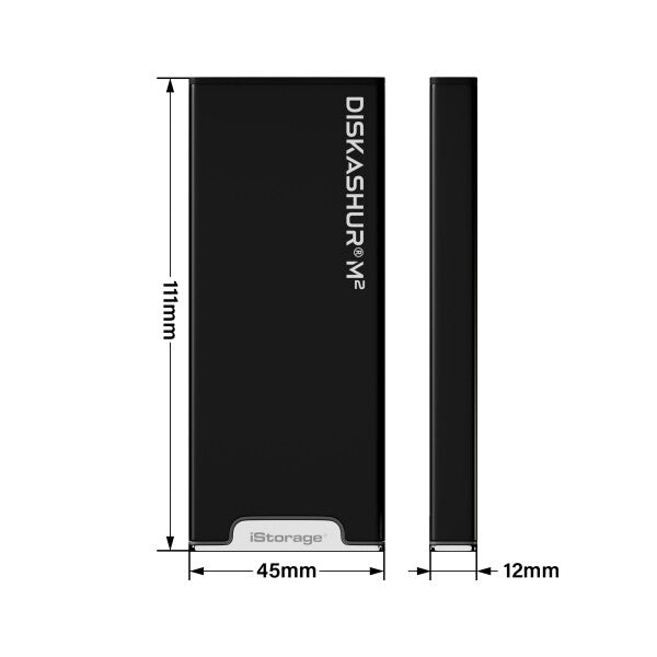 iStorage diskAshur M2 PIN External solid state drive - 1 TB