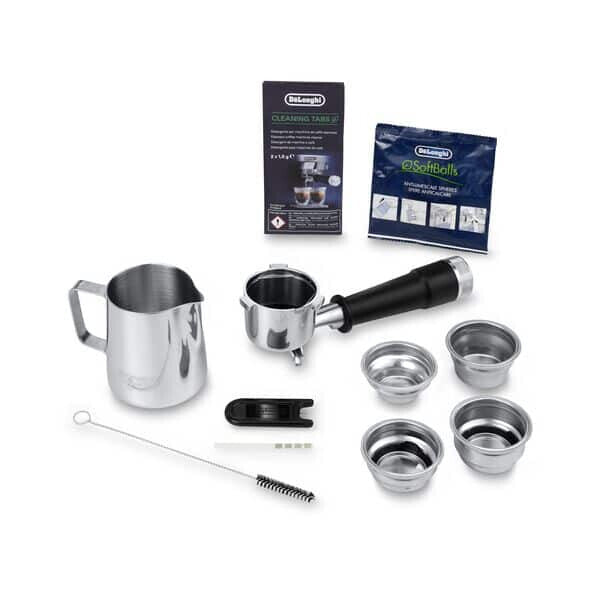 De'Longhi Espresso Pump La Specialista Opera - HomeCafe Kit Coffee Machine in Silver