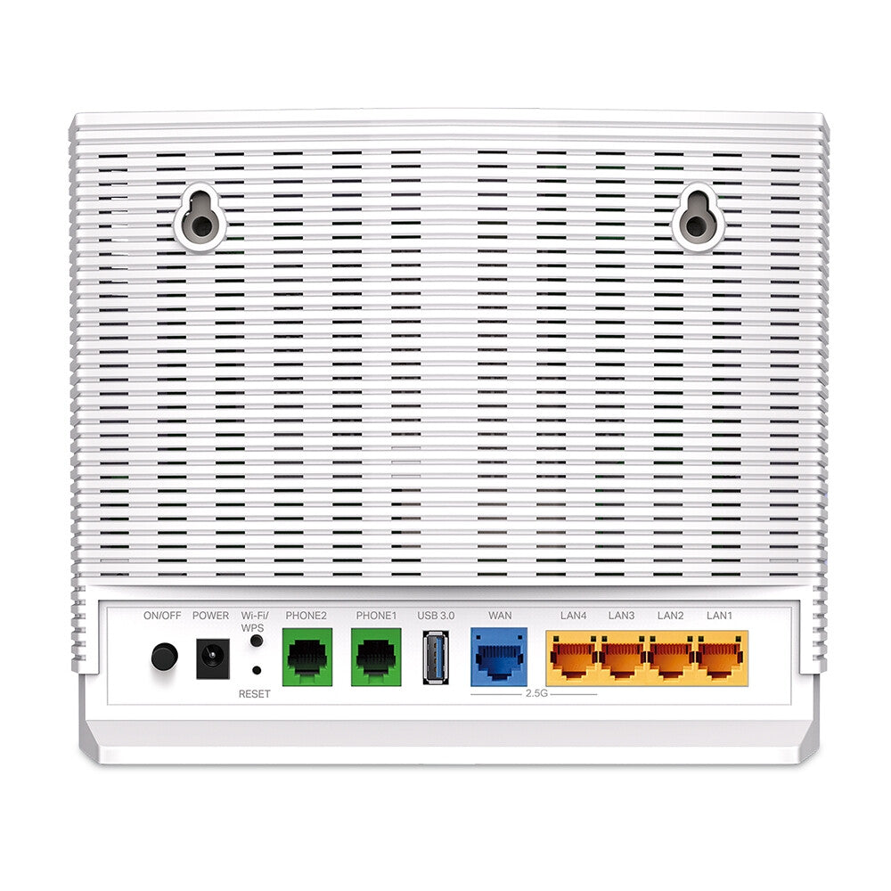 TP-Link AX6000 - 2.5 Gigabit Ethernet Dual Band (2.4 GHz / 5 GHz) Wi-Fi 6 VoIP Router