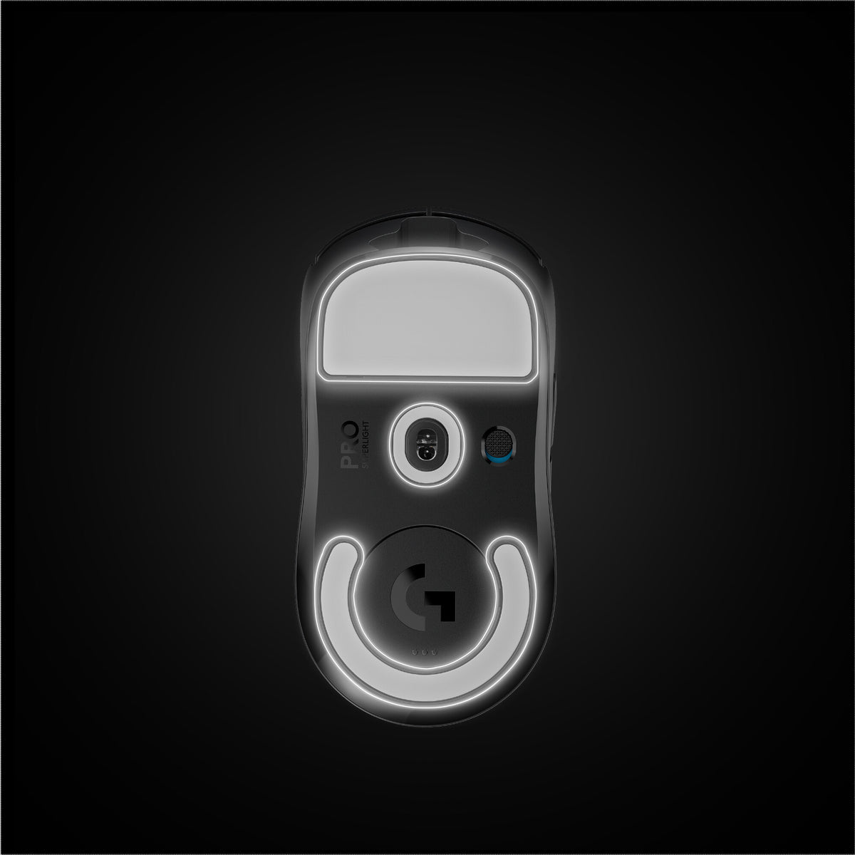 Logitech G - PRO X SUPERLIGHT RF Wireless Gaming Mouse - 25,600 DPI
