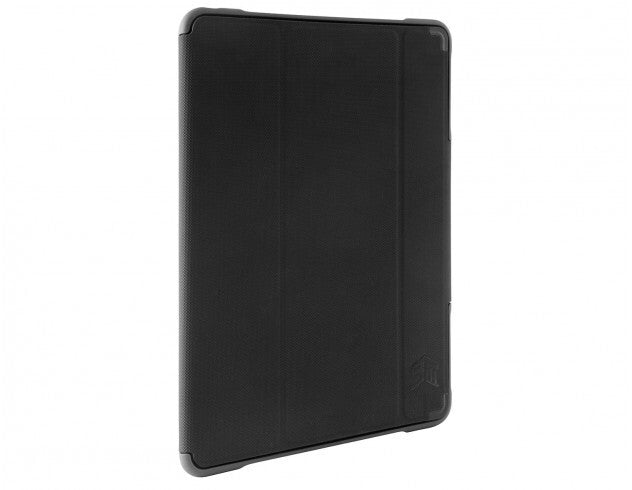 STM Dux Folio Case for iPad (5th Gen) in Black / Transparent