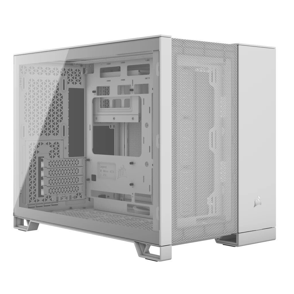 Corsair 2500D Airflow - MicroATX Mini Tower Caser in White