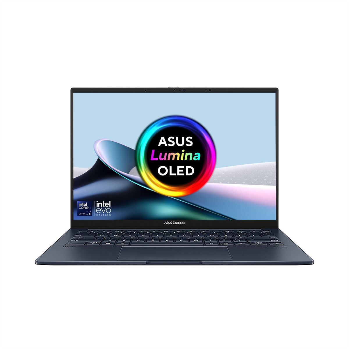 ASUS Zenbook 14 OLED Laptop - 35.6 cm (14&quot;) - Touchscreen - Intel Core Ultra 5 225H - 16 GB LPDDR5x-SDRAM - 512 GB SSD - Wi-Fi 7 - Windows 11 Home - Blue