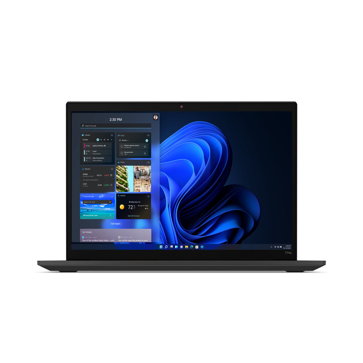 Lenovo ThinkPad T14s Gen 3 Laptop - 35.6 cm (14") - Intel® Core™ i7-1260P - 16 GB LPDDR5-SDRAM - 512 GB SSD - Wi-Fi 6E - Windows 11 Pro - Black