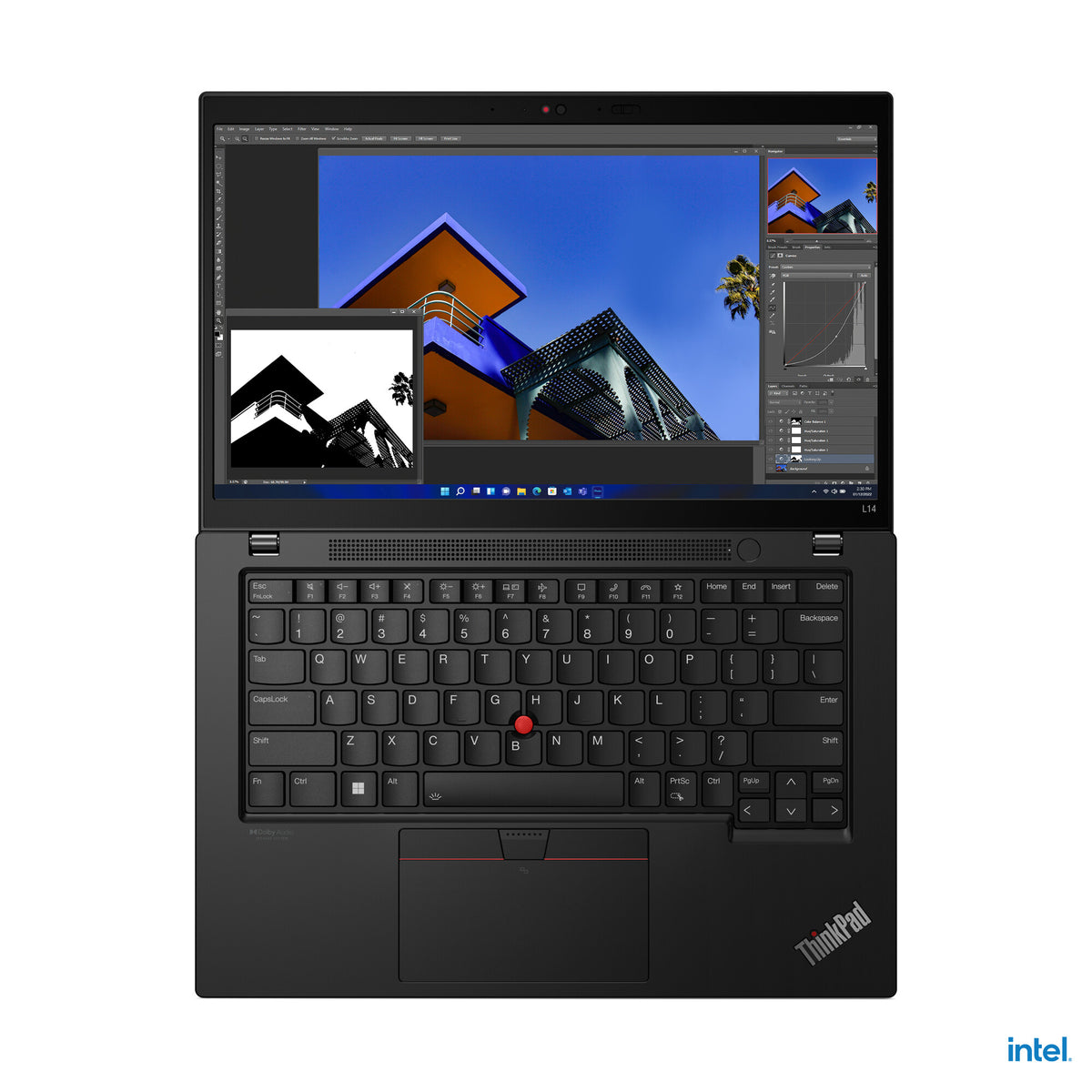 Lenovo ThinkPad L14 Gen 3 Laptop - 35.6 cm (14") - Intel® Core™-i7-1255U - 16 GB DDR4-SDRAM - 512 GB SSD - Wi-Fi 6 - Windows 11 Pro - Black