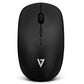 V7 Low Profile Wireless Optical Mouse in Black - 1,600 DPI