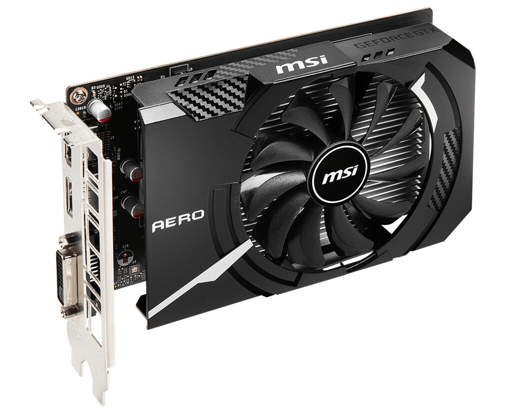 MSI AERO ITX D6 OC - NVIDIA 4 GB GDDR6 GeForce GTX 1650 graphics card