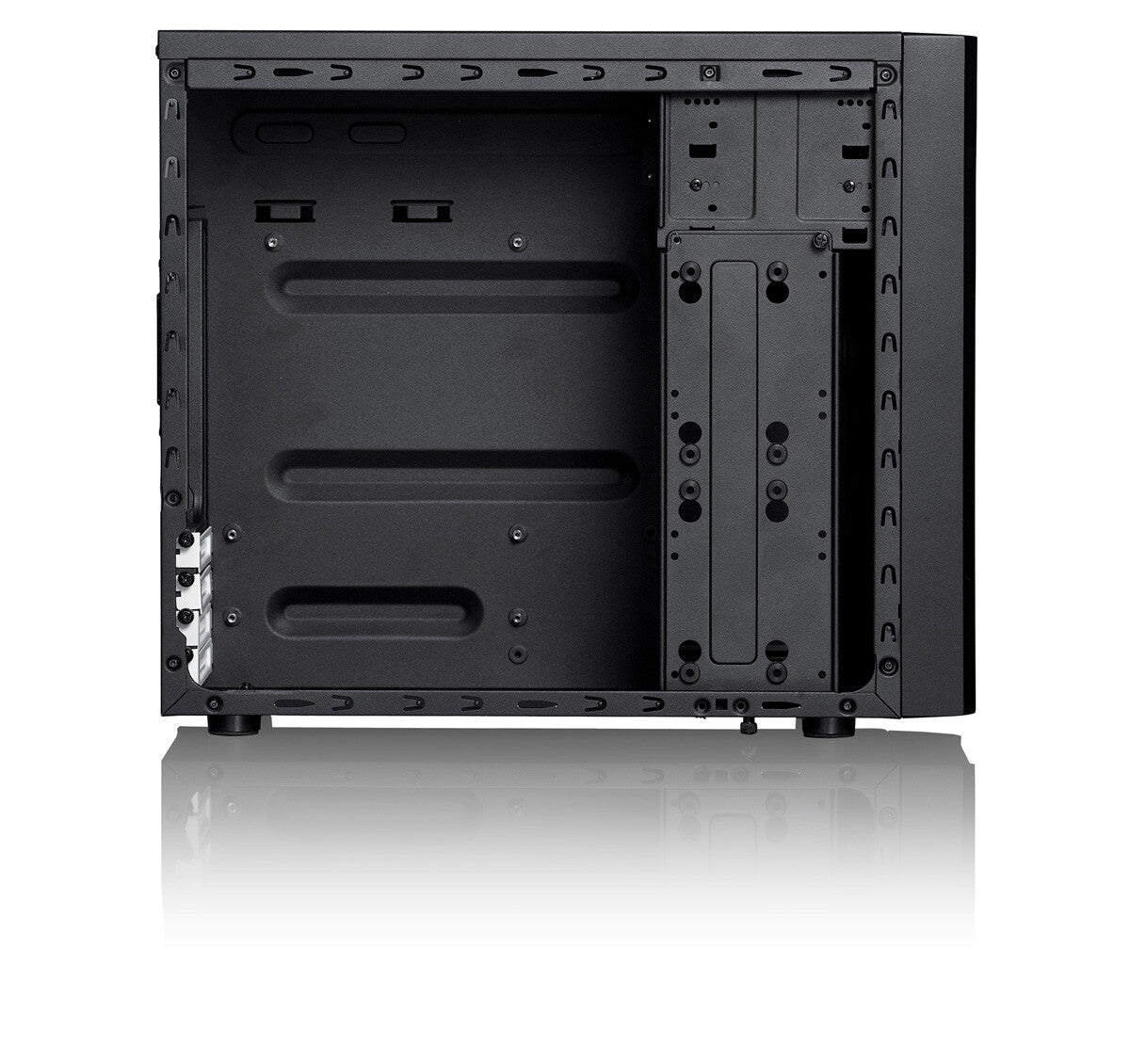 Fractal Design Core 1000 - MicroATX Mid Tower Case in Black