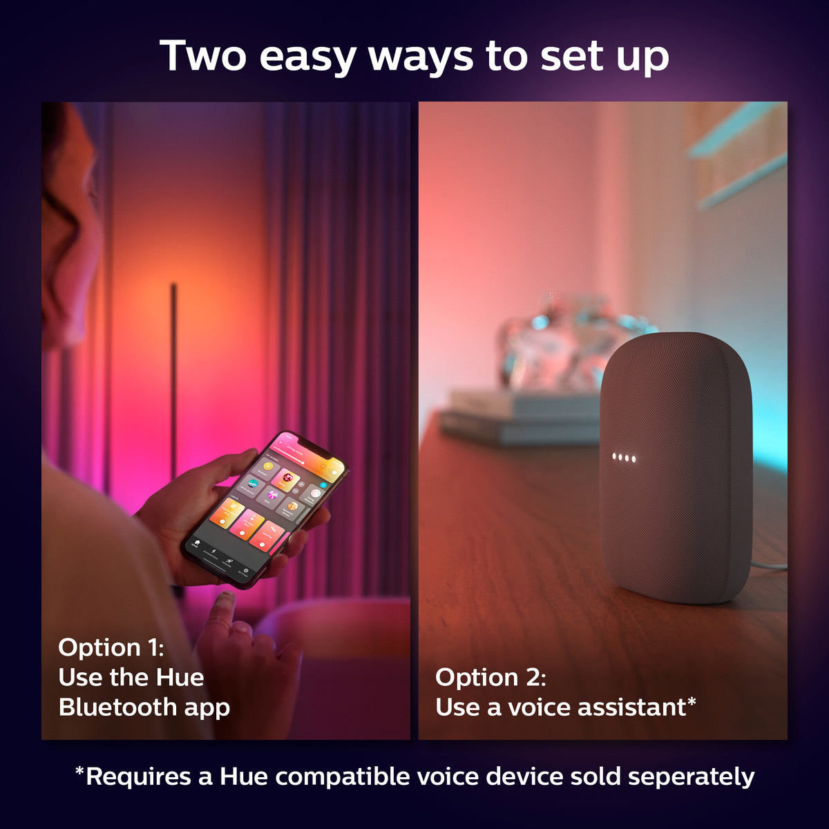 Philips Hue Gradient Lightstrip - 2M & 1m Extension