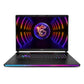 MSI Gaming RAIDER GE78HX Laptop - 43.2 cm (17") - Intel® Core™ i9-13980HX - 16 GB DDR5-SDRAM - 1 TB SSD - NVIDIA GeForce RTX 4070 - Wi-Fi 6E - Windows 11 Home - Black