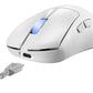 ASUS ROG Keris II Ace Wireless AimPoint - RF Wireless + Bluetooth + USB Type-A Optical Mouse in White - 42,000 DPI