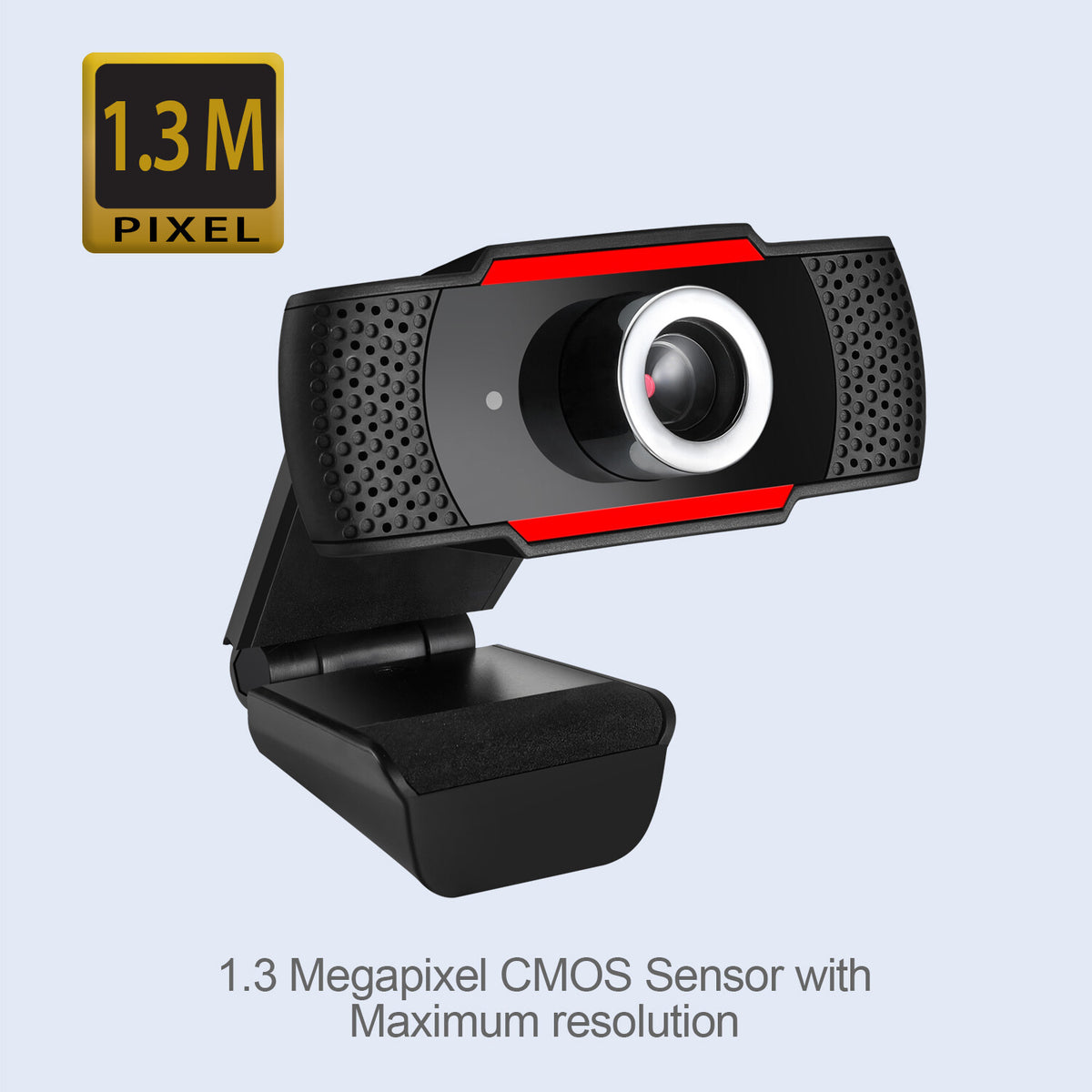 Adesso CyberTrack H3 - 1.3 MP 1280 x 720 pixels USB 2.0 webcam