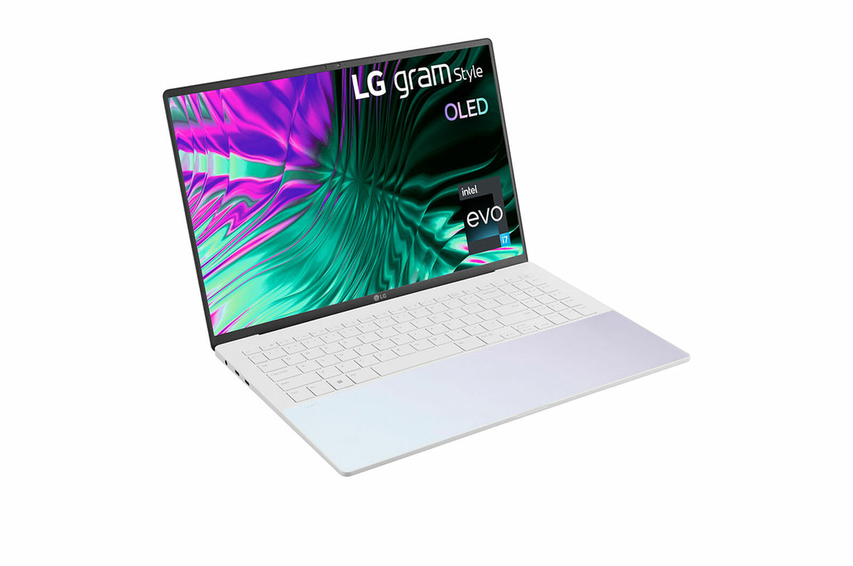 LG Gram Style Laptop - 40.6 cm (16") - Intel® Core™ i7-1360P - 32 GB LPDDR5-SDRAM - 2 TB SSD - Wi-Fi 6E - Windows 11 Home - Silver