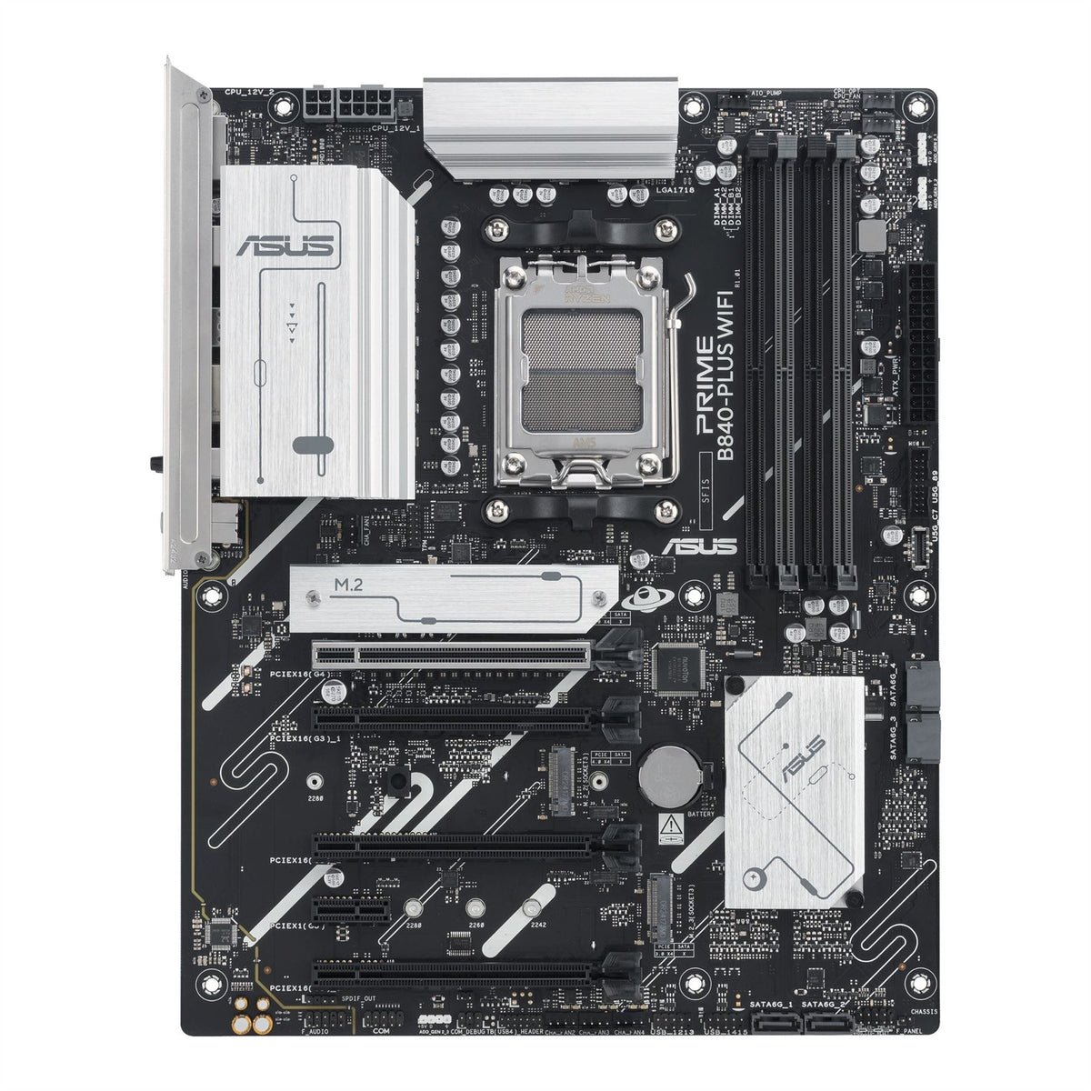 ASUS PRIME B840-PLUS WIFI ATX motherboard - AMD B840 Socket AM5