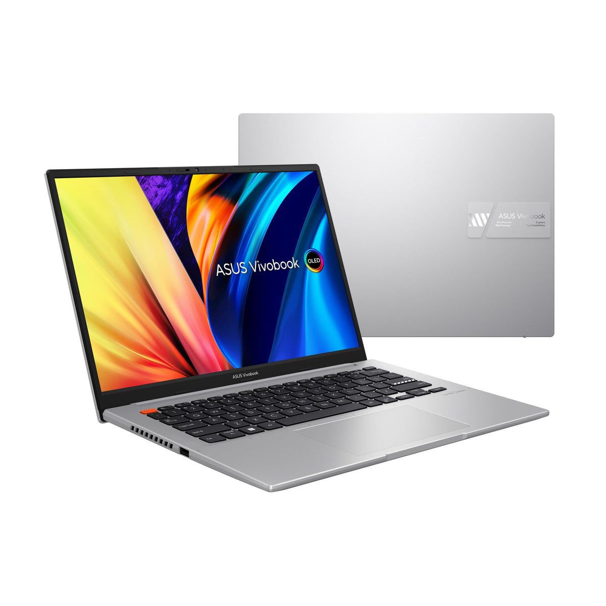 ASUS VivoBook Laptop - 35.6 cm (14") - Intel® Core™ i5-12500H - 16 GB DDR4-SDRAM - 512 GB SSD - Wi-Fi 6E - Windows 11 Home - Grey