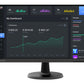 Lenovo D24-40 - 60.5 cm (23.8") - 1920 x 1080 pixels FHD W-LED Monitor
